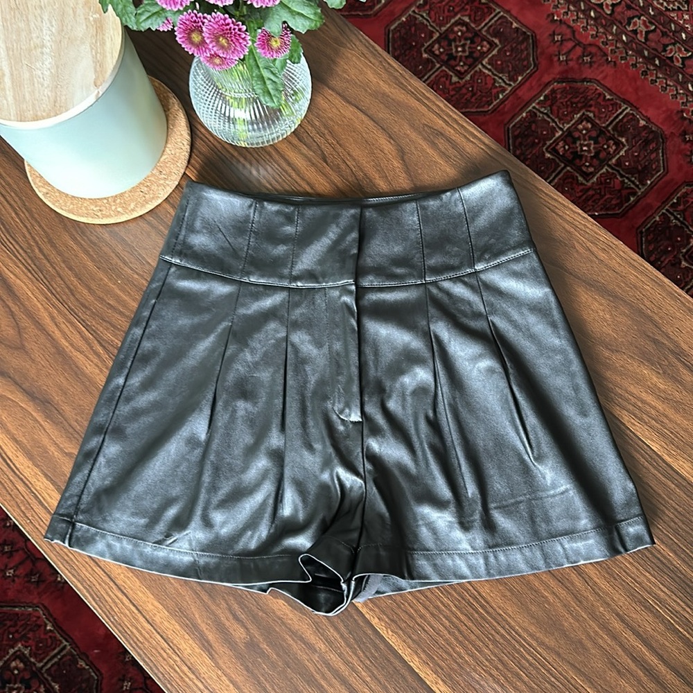 Leather Shorts
